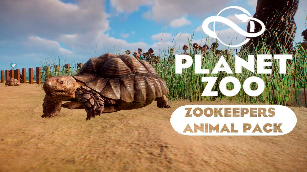 Planet Zoo: Zookeepers Animal Pack - Африканская шпороносная черепаха