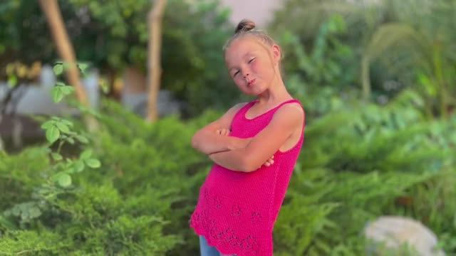 Майка-топ на девочку 5-6 лет