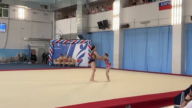 ЖП 13-19, Родичева Мария - Кузенкова Виктория, Темповое Упражнение