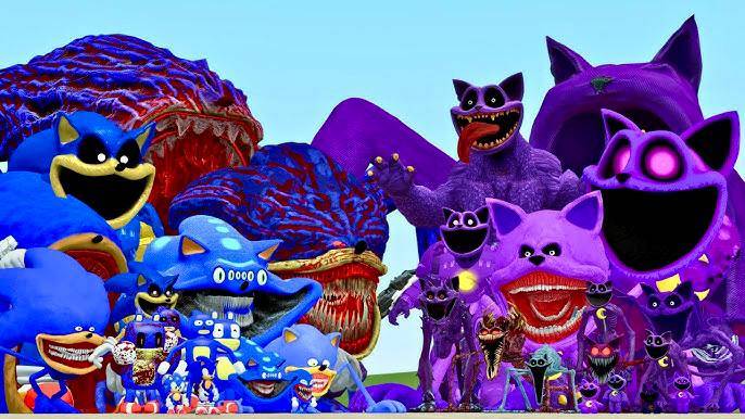 БЕЗУМНЫЕ СТРАШНЫЕ МОНСТРЫ СПРУНКИ БЕЗУМИЕ В Garry`s Mod