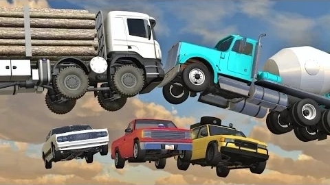 BeamNG Drive - ЛУЧШЕЕ ИЗ БЕЗУМНЫХ аварий