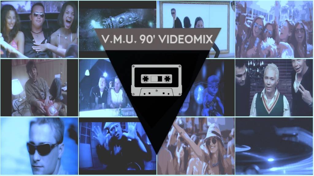 V.M.U. 90` Videomix vol.22 Super Mixed Eurodance Hits (видео миксы 90-х) Записано с Viva TV Russia