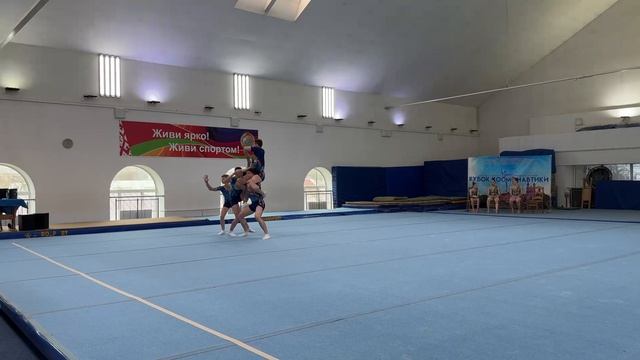 ЧТ 14+,  Пименов Лев - Макаренко Марк -  Петрунин Владислав - Сухомлинов Егор, Балансовое упражнение