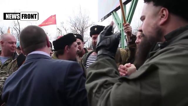 В Луганске отметили годовщину штурма СБУ