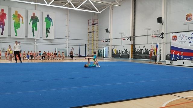 СмП 3 юношеский, Гаврилюк Есения - Сивцов Артём, МАУДО ДТДиМ, Комбинированное упражнение