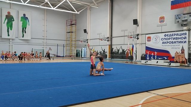 СмП 3 юношеский, Володченко Алиса - Кантэ Матвей, КСШОР, Комбинированное упражнение