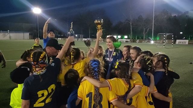 Витязево 2025 год. Награждение ЖФК "Ростов".