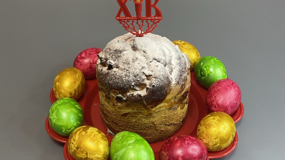 Поздравляю со Светлой Пасхой! Мой праздничный кулич.Рецепт кулича с творогом.