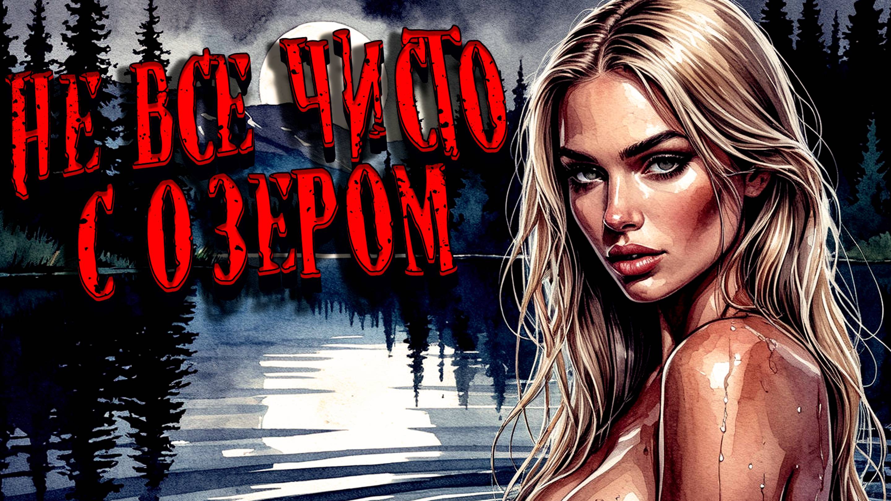 НЕ ВСЕ ЧИСТО С ОЗЕРОМ. Страшные истории на ночь. Мистика. Хоррор