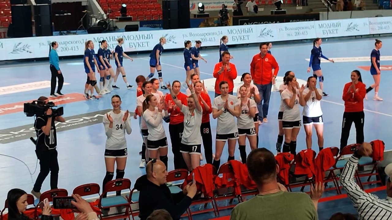 ГК «Астраханочка» и ГК «Черноморочка». «Финал четырёх» Кубка России по гандболу среди женских команд