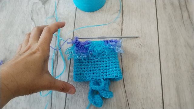 Фиолетовая неделя в СП Радуга. Что я начала вязать 🧶?