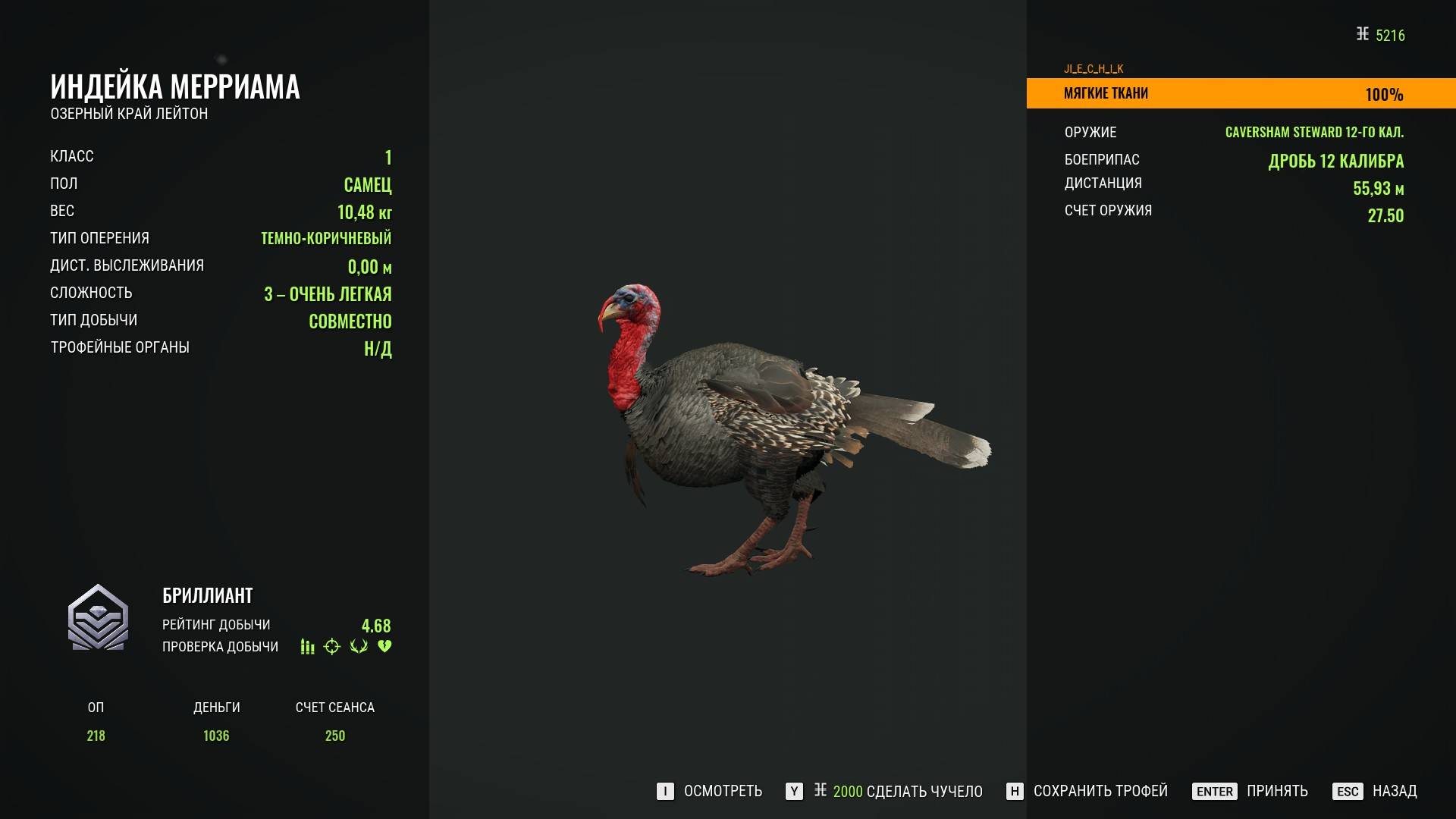 Индейка бриллиант