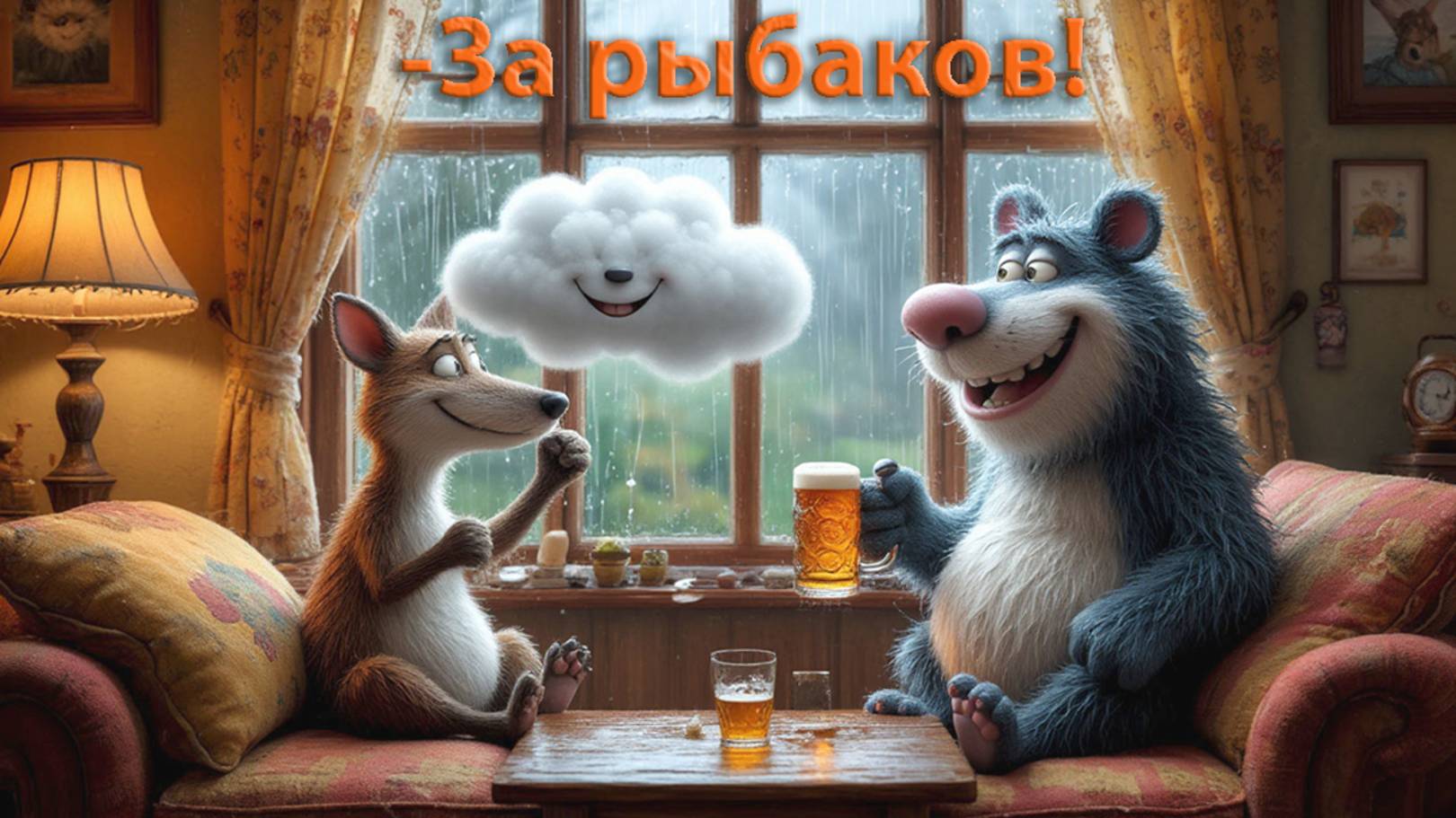 - Поймать карася? - Легко!