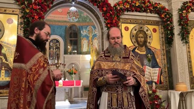 Пасхальное поздравление от наместника Сретенского монастыря игумена Иоанна и братии