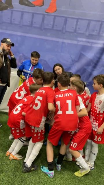 29.03.2025, "Кимберли", г. Москва, манеж "Крылатское", 2013/14 г.р., награждение ФШ "Луч" (Одинцово)