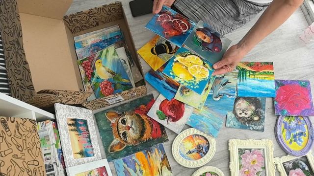 Подруги. Картины. Всех с праздником!💐 Пишу картины на продажу.