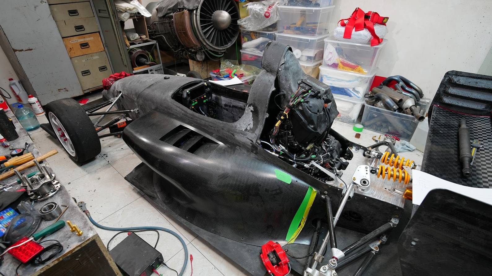 Окончательные но не совсем доделки болида 1 серия