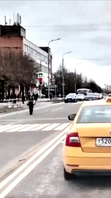 Неудачный трюк на байке