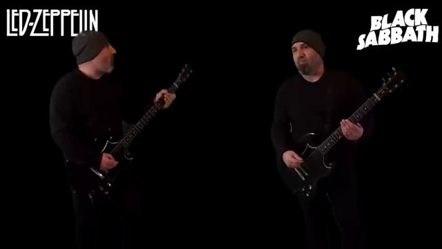 Led Zeppelin VS Black Sabbath (Guitar Riffs Battle)