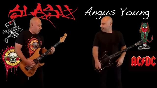 Guns N' Roses VS AC_DC (Guitar Riffs Battle)