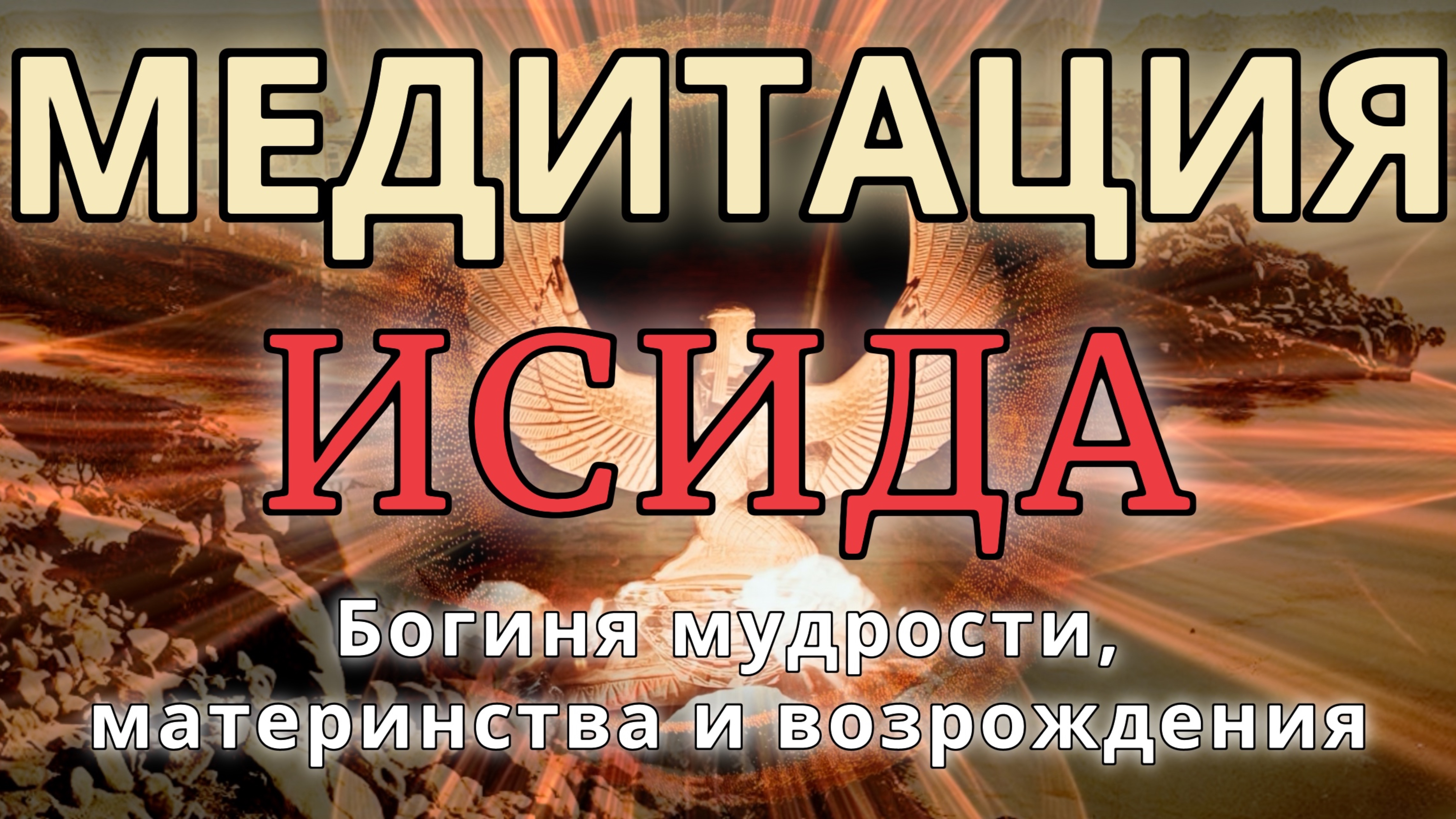 БОГИНЯ ИСИДА. МЕДИТАЦИЯ. Мудрость, магия, возрождение, материнство, власть.