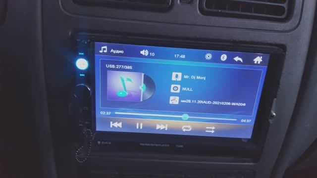 2 дин магнитола в Чери Амулет