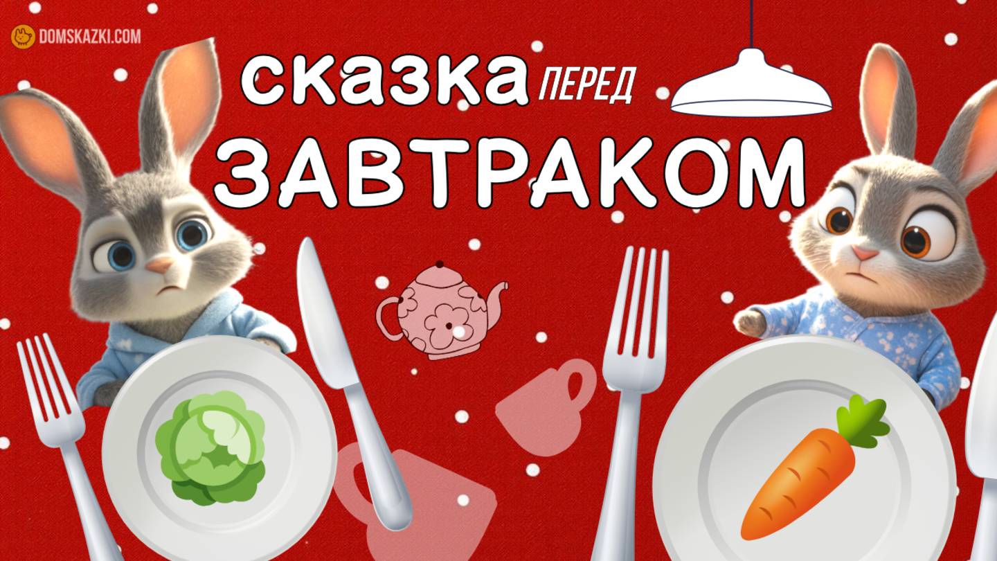 Сказка перед завтраком | Мини сказка