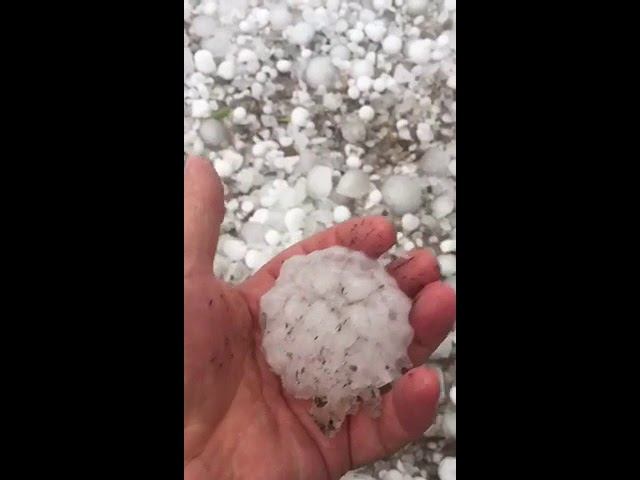 Последствия урагана в Выселковскому районе Краснодарском крае 30.06.2018