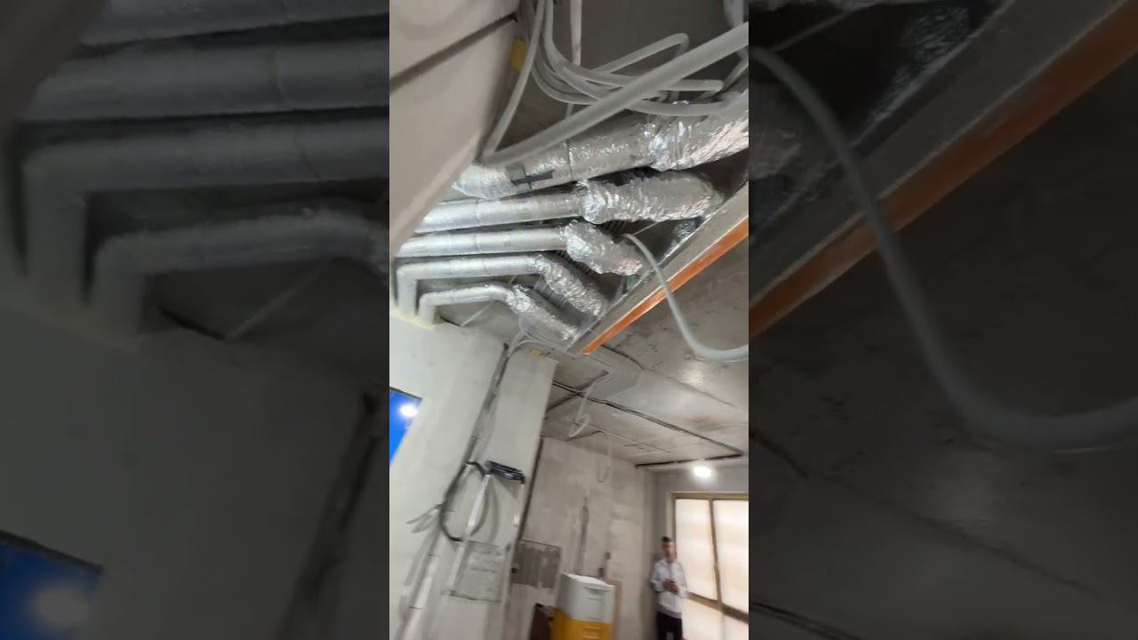 Приточная вентиляция на черновом этапе работ | ЖК «Сердце столицы»