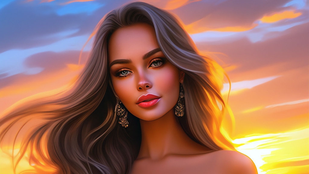 Милые улыбки красивых девушек