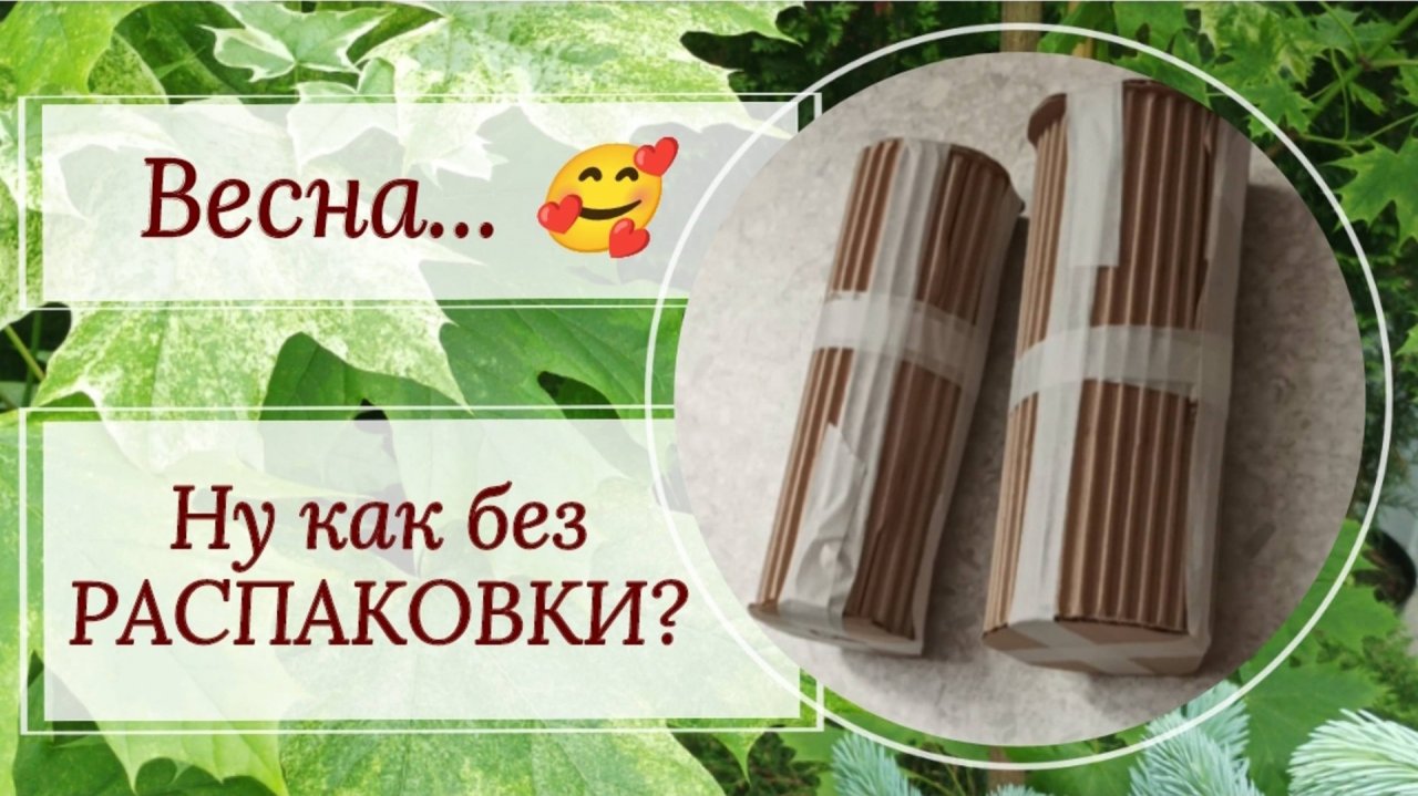 Весна... 🥰 Ну как без распаковки 📦?