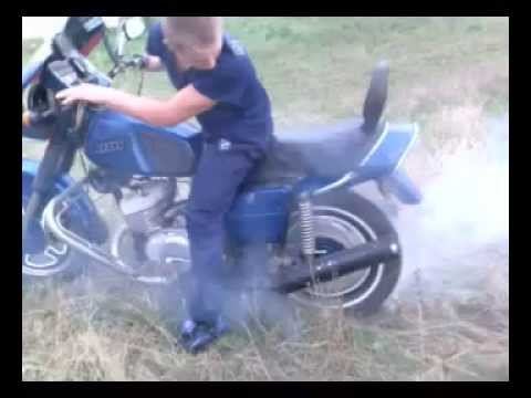 Burnout - Izh Upiter 4