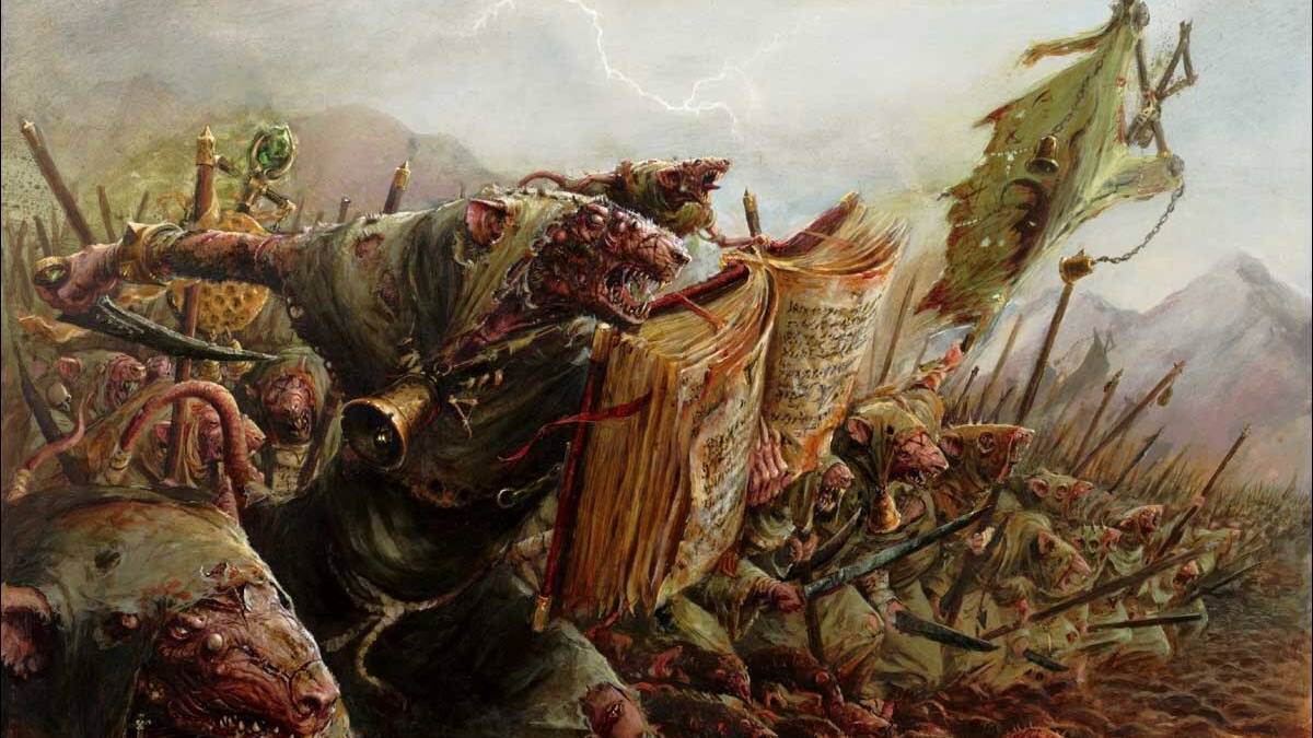 Total War: Warhammer III ( SFO- Scorched Earth ) 3# Лорд Склорк - Пестиленс (Скавены) лег +10