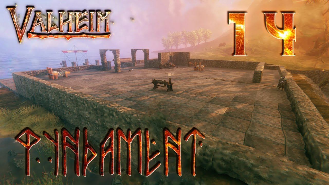 Valheim прохождение #14 Фундамент для замка