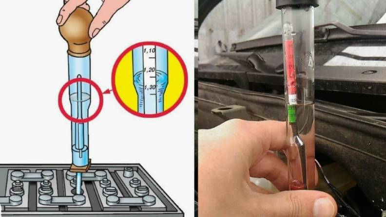 меСТЬ № 177 - дохнет аккумулятор - как замерить плотность ---