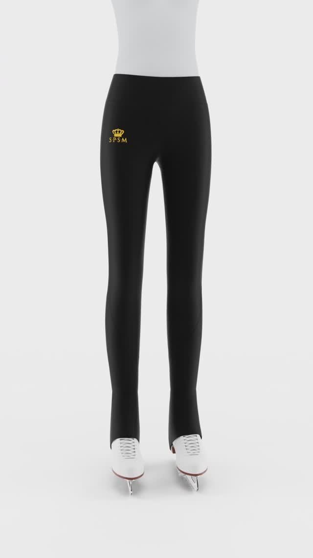 Spsm. Леггинсы теплые для фигурного катания