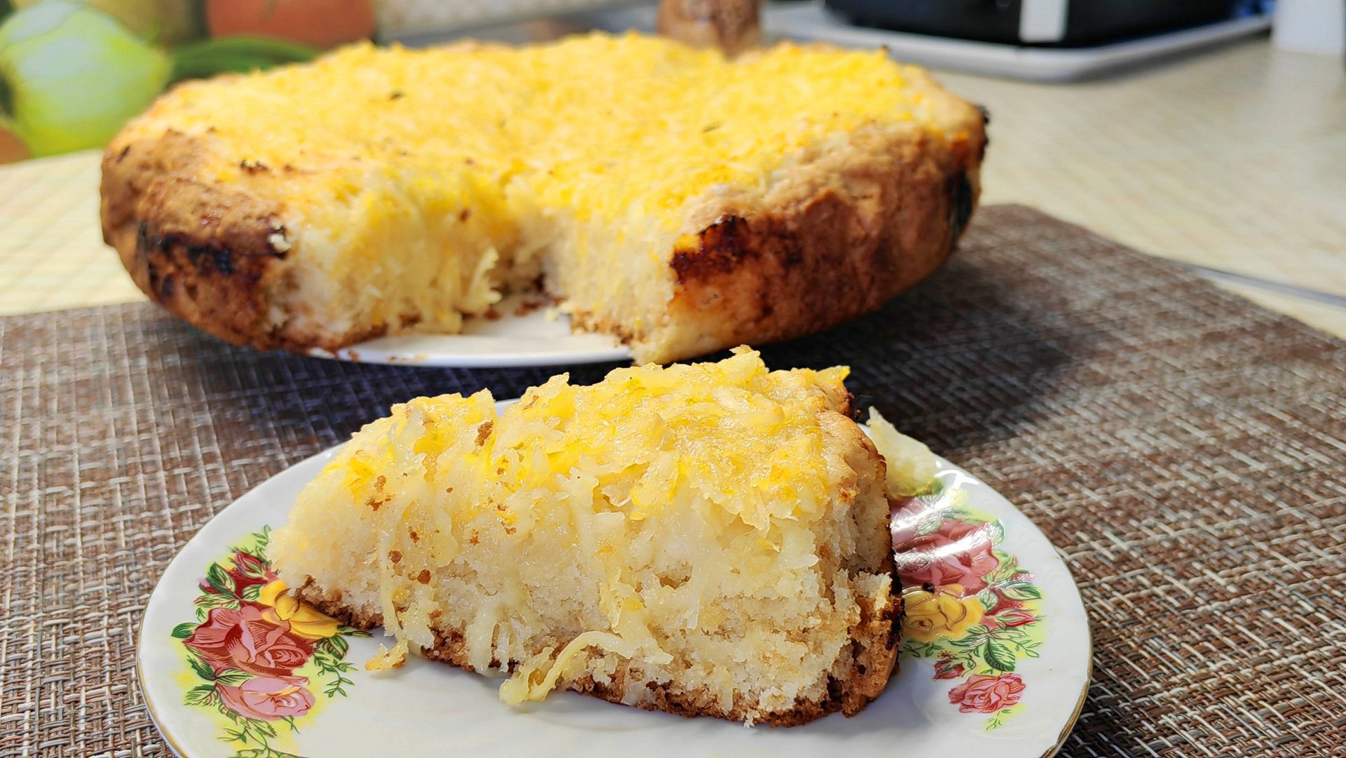 Приготовила первое, второе и десерт. Лимонный пирог просто супер