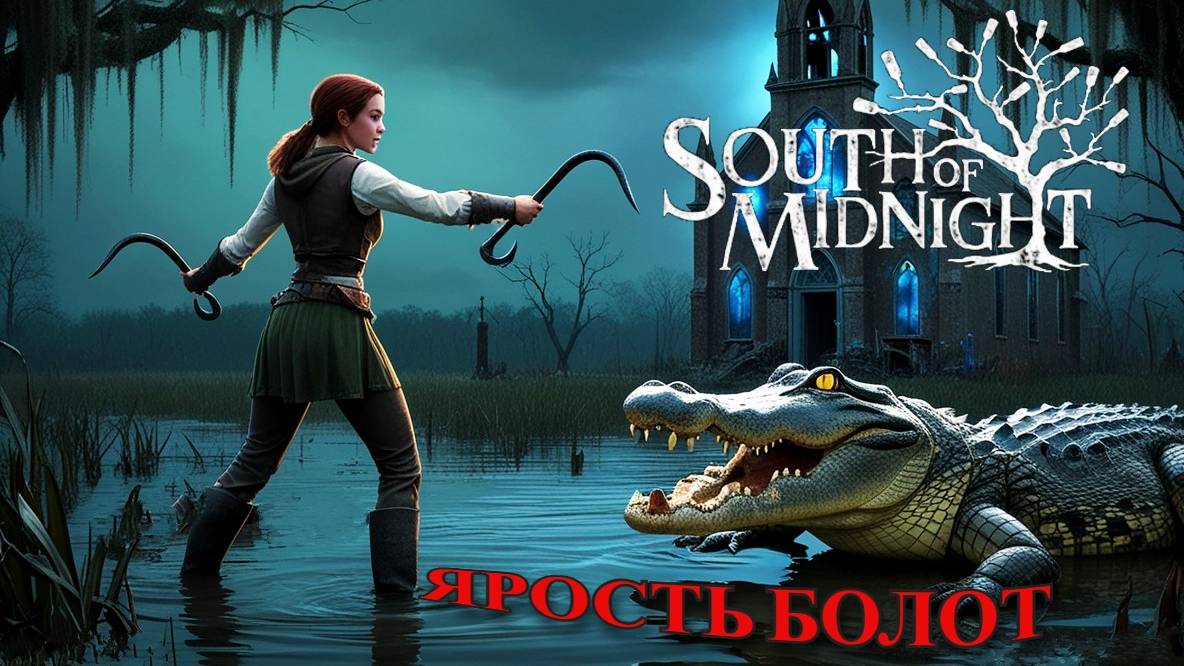 South of Midnight #3 – Ярость болот: Битва с аллигатором и тайны церкви