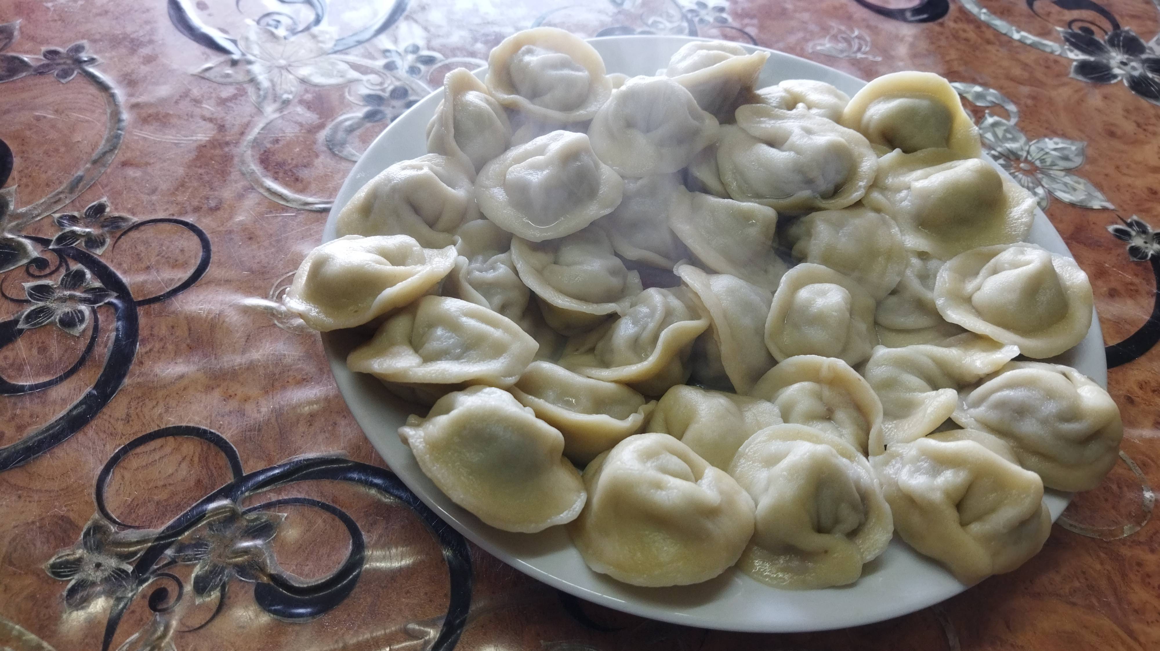 ПЕЛЬМЕНИ И КАРТОШКА НА ОБЕД