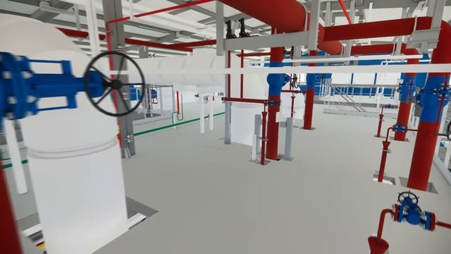 BIM -модель котельной