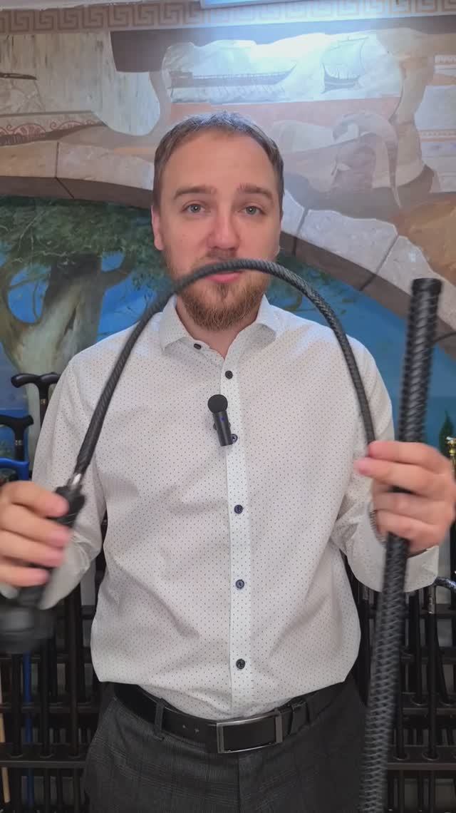 Секрет статусного мужчины - трость с нагайкой. Для заказа 8-962-684-23-56