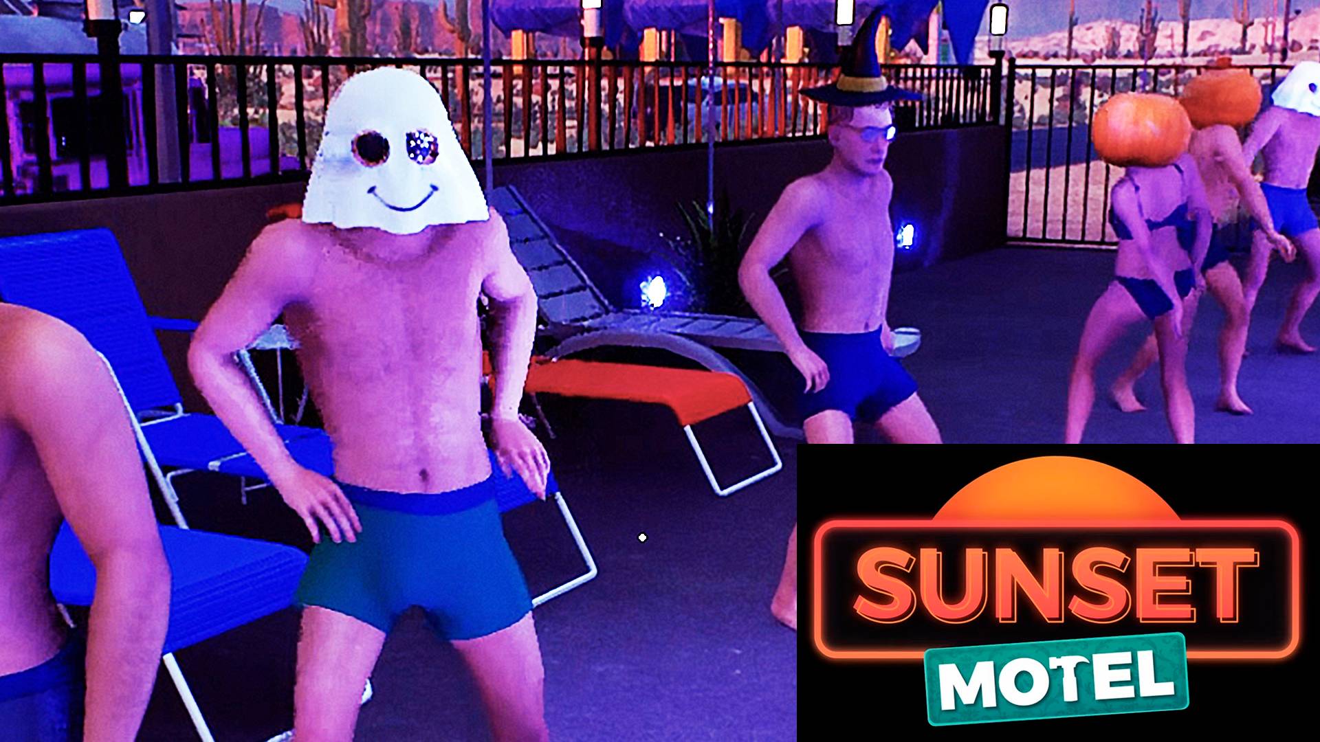 Вечеринка у бассейна ► Sunset Motel #4