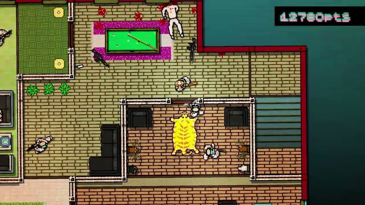 Hotline Miami (Walkthrough) - Part 1: Phonecalls | Chapter 3: Decadence