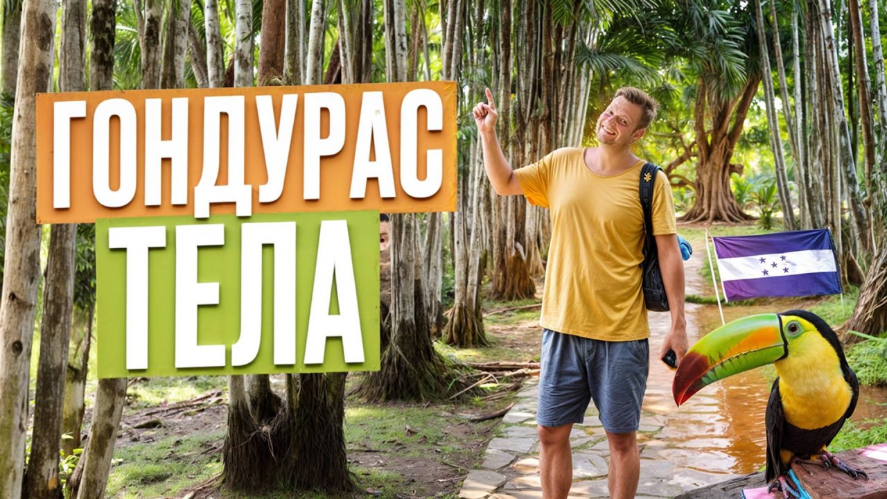 Это вам не Анапа. Как отдыхают на пляжном курорте Тела в Гондурасе? Карибское море в Гондурасе