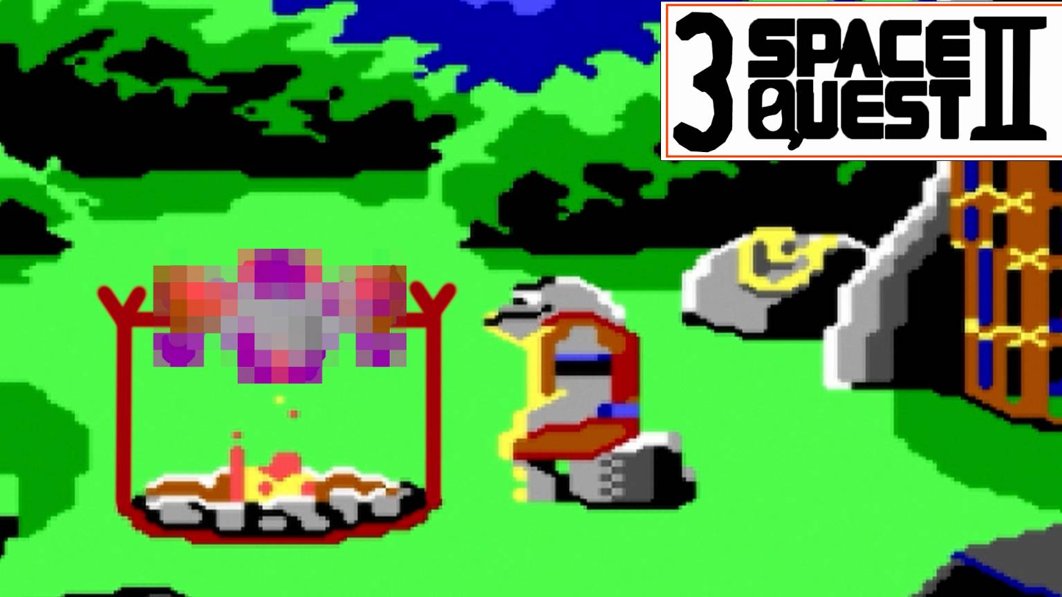 Обед у костра? - Space Quest II: Vohaul's Revenge (1987) - 3