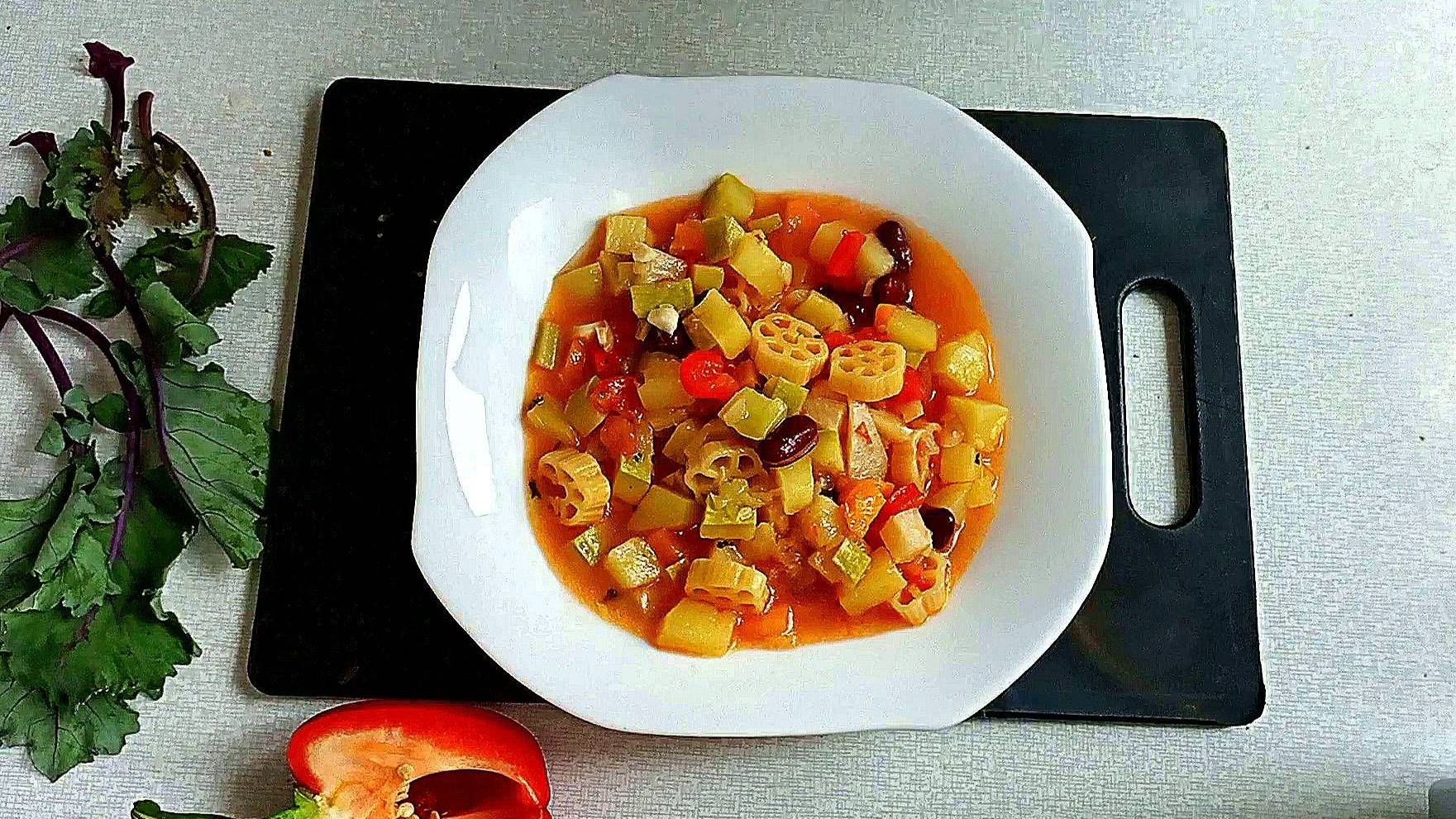 Невероятный суп Минестроне Это то что нужно для разгрузочного дня Это просто приготовить