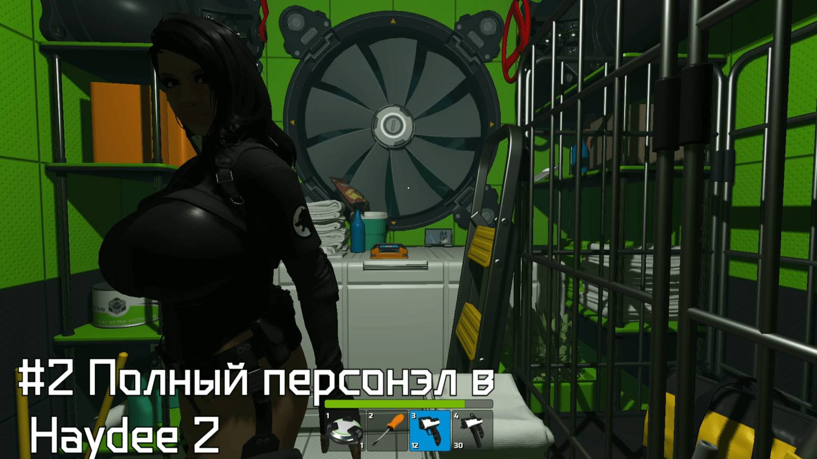 #2 Полный персонэл в Haydee 2