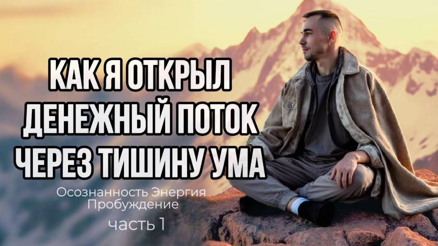 КАК Я ПРИТЯНУЛ ДЕНЬГИ ЧЕРЕЗ ОСОЗНАННОСТЬ: 3 ШАГА, КОТОРЫЕ ВСЁ ИЗМЕНИЛИ. #денежныйпоток #энергияденег