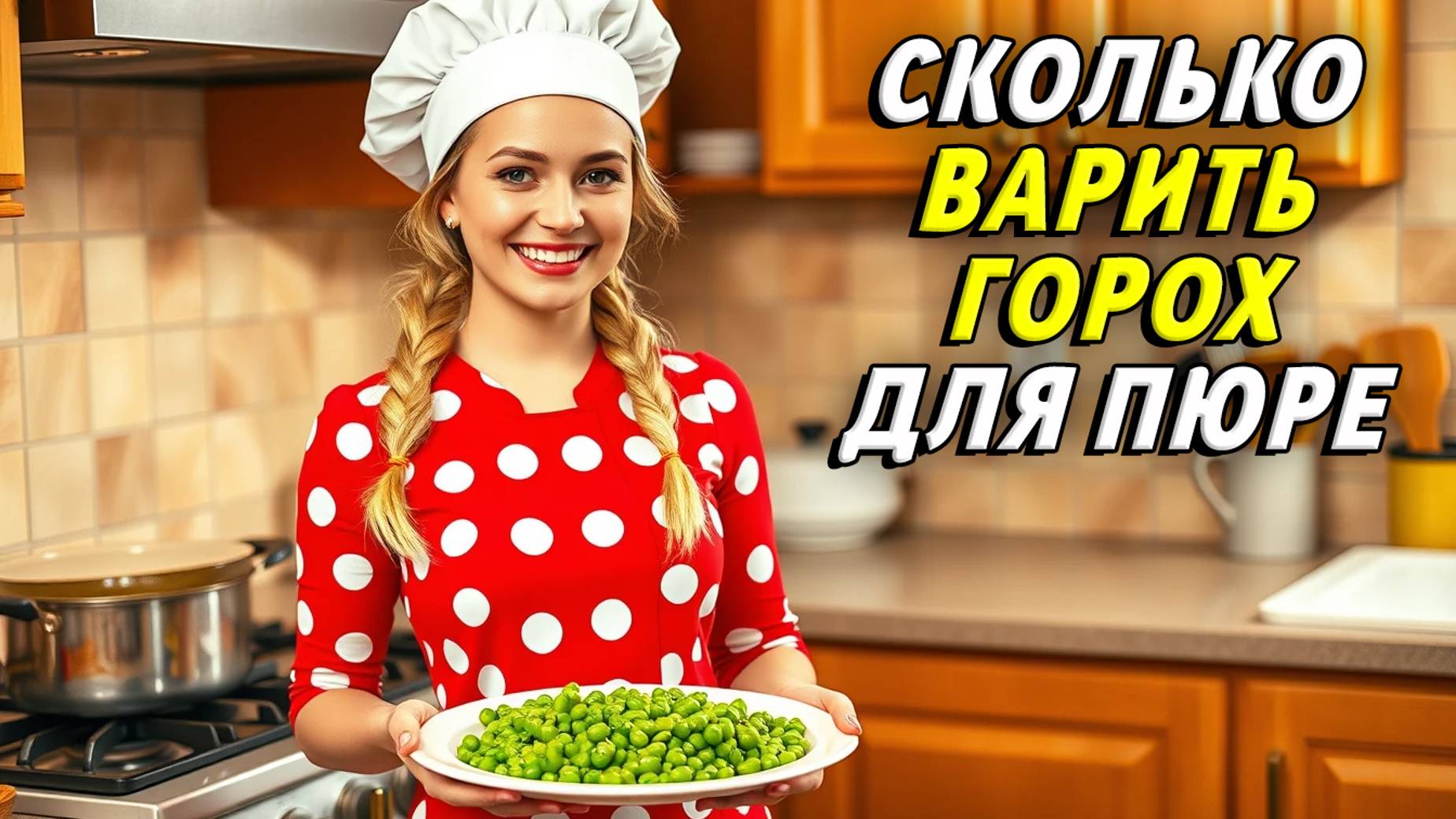 Сколько варить горох для пюре