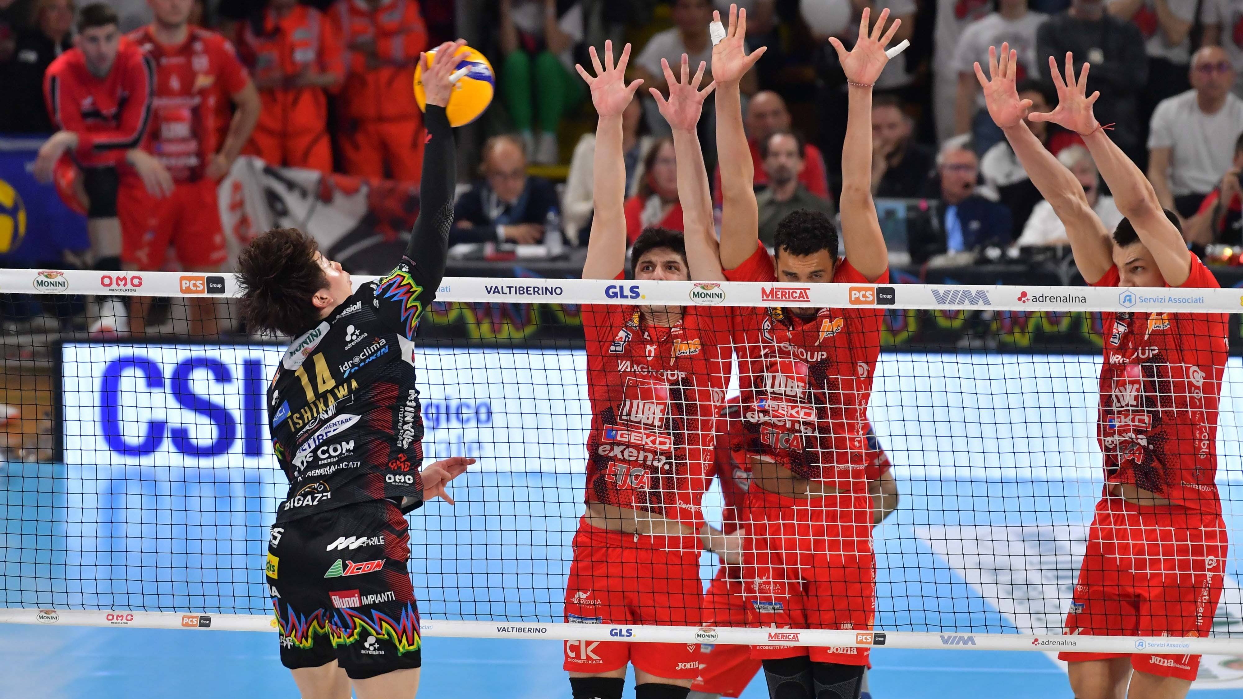 Волейбол. Перуджа — Любе Чивитанова. 1/2 финала. 5-й матч